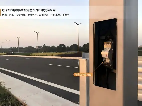Street Light Pole Junction Box