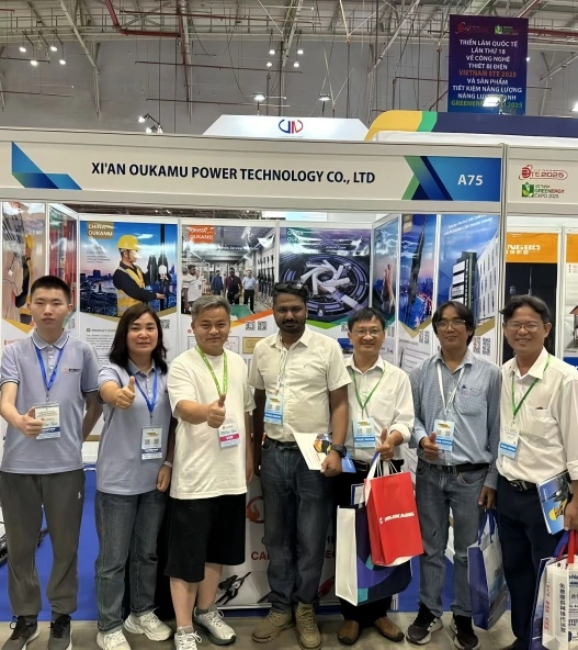 OUKAMU successfully debuted at the Vietnam ETE Exhibition and Showcasing Innovative Branch Cable Connector Solutions