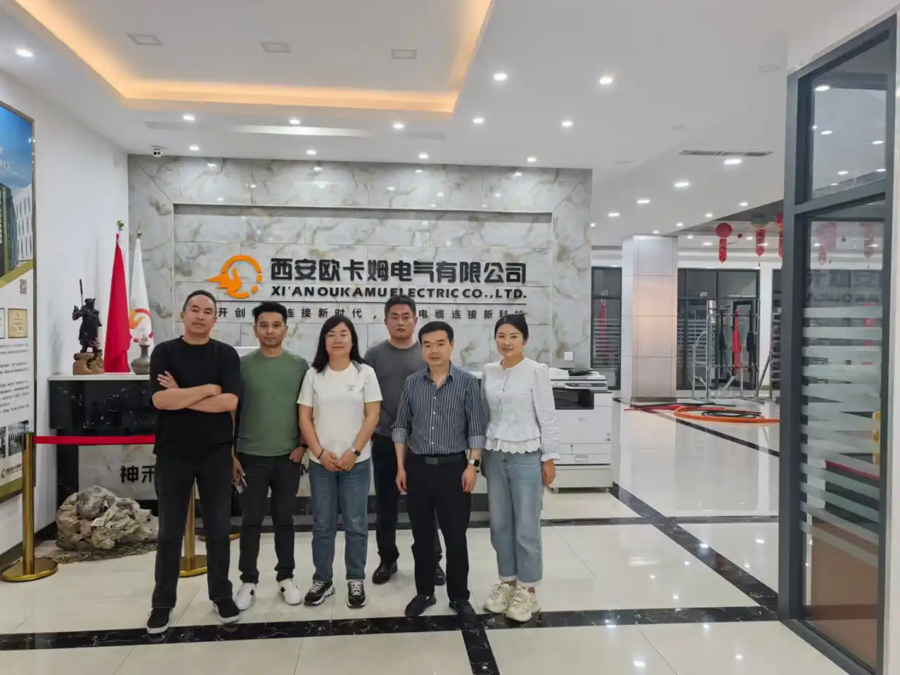 TriCab Technical Team Visits OUKAMU Headquarters to Discuss Potential Collaboration